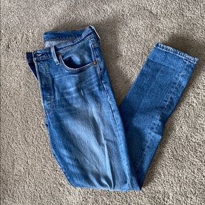 Levi’s 501 High Waisted Skinny jeans